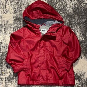 Red Rain Coat Kids by Old Navy